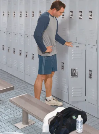 Aluminum Locker Benches