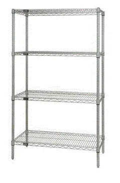 Quantum Stainless Steel Wire Shelving