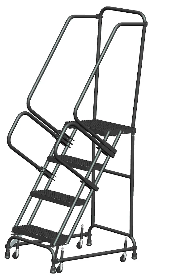 Light Duty Warehouse Ladders with Handrails