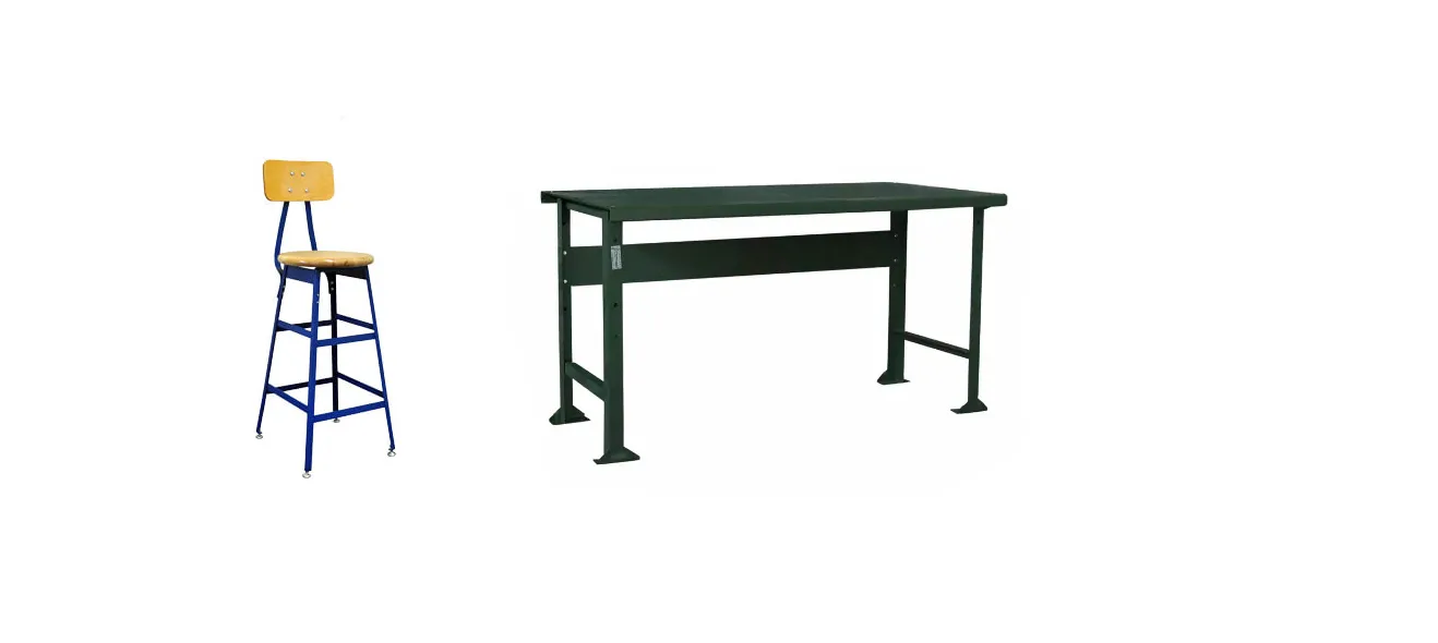 Pollard Bench with Stool