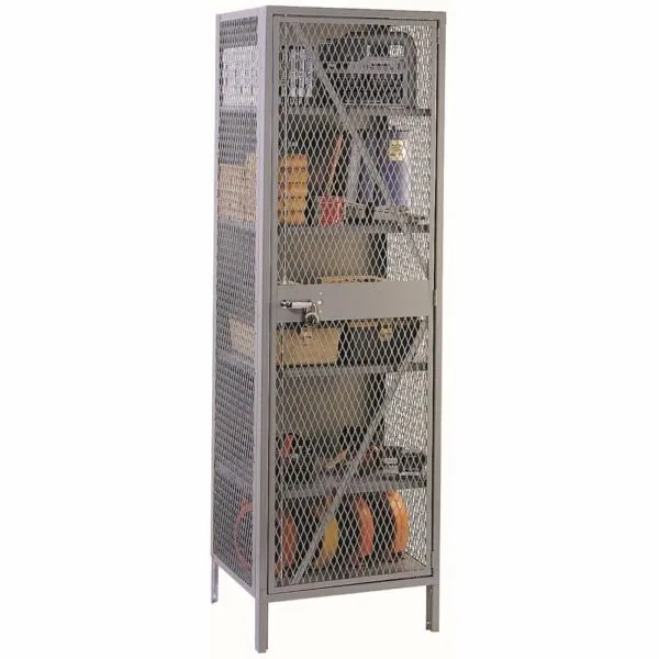 See Through Steel Storage Cabinets