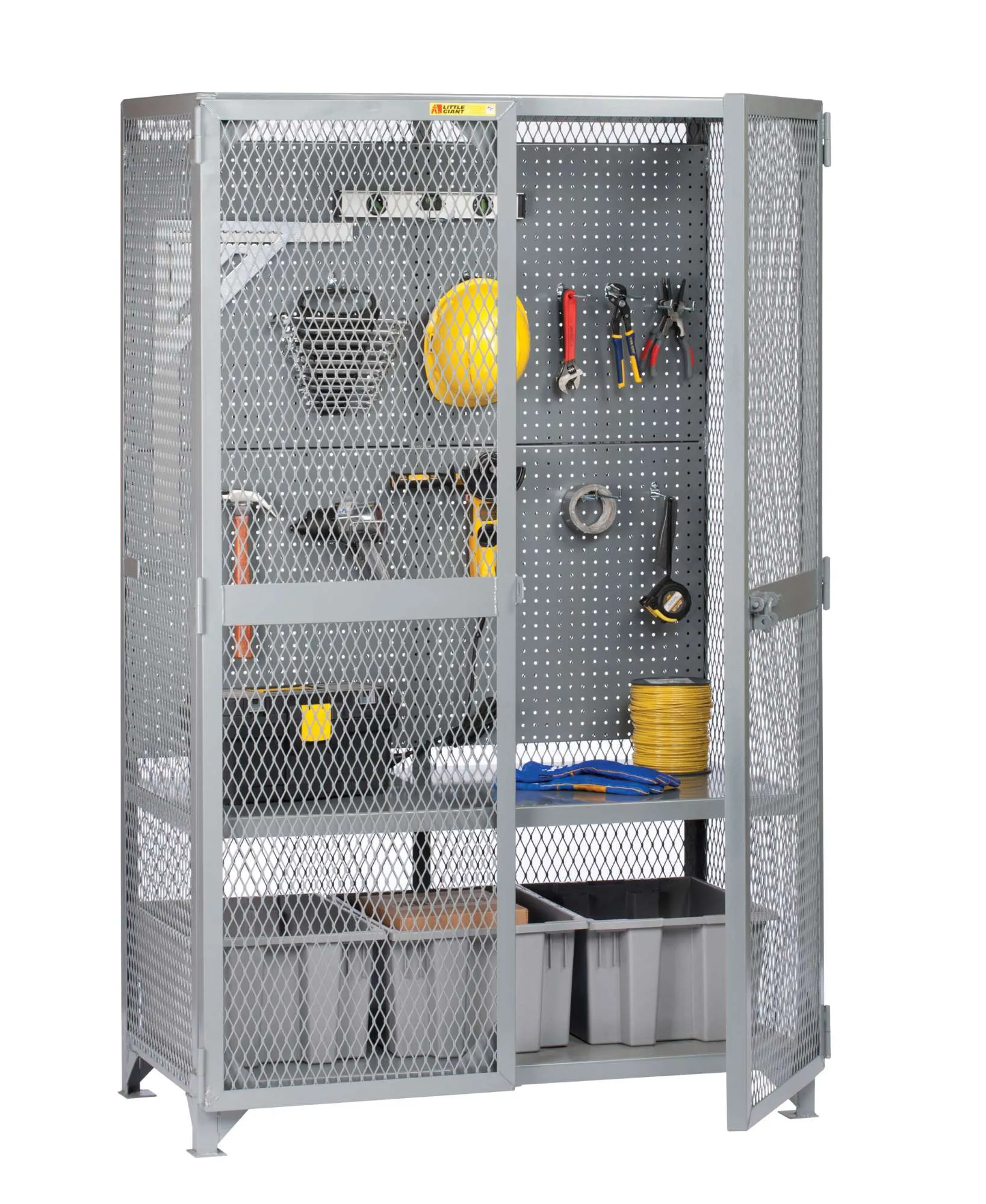  Storage Locker with Pegboard