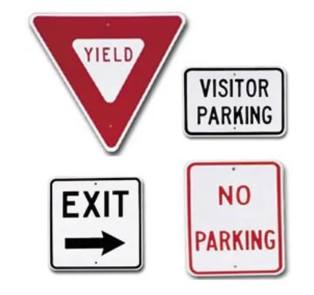 Traffic And Parking Control Signs