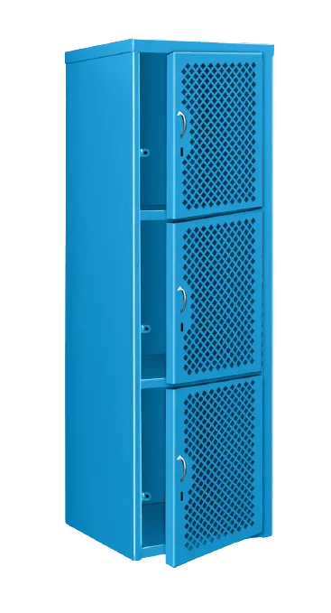 Triple Tier Heavy Duty Vented Lockers