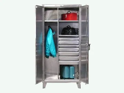 Stainless Steel Cabinet With Drawers