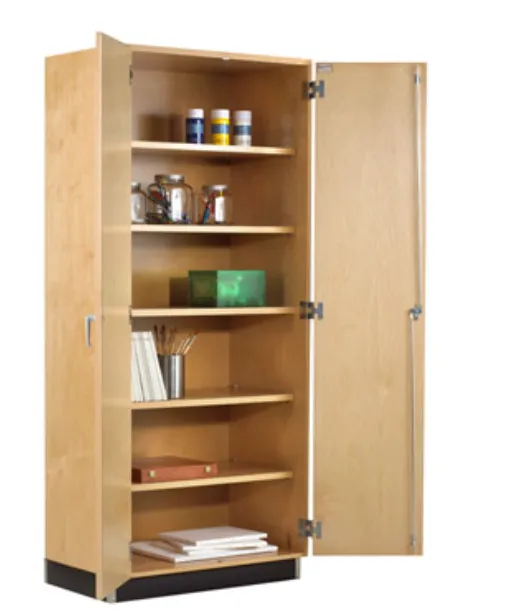 Wood Storage Cabinet